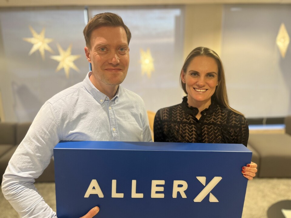 Andreas Heen Haaland-Carlsen og Karina Dahling Ehrenclou skal sammen lede Aller X fremover.