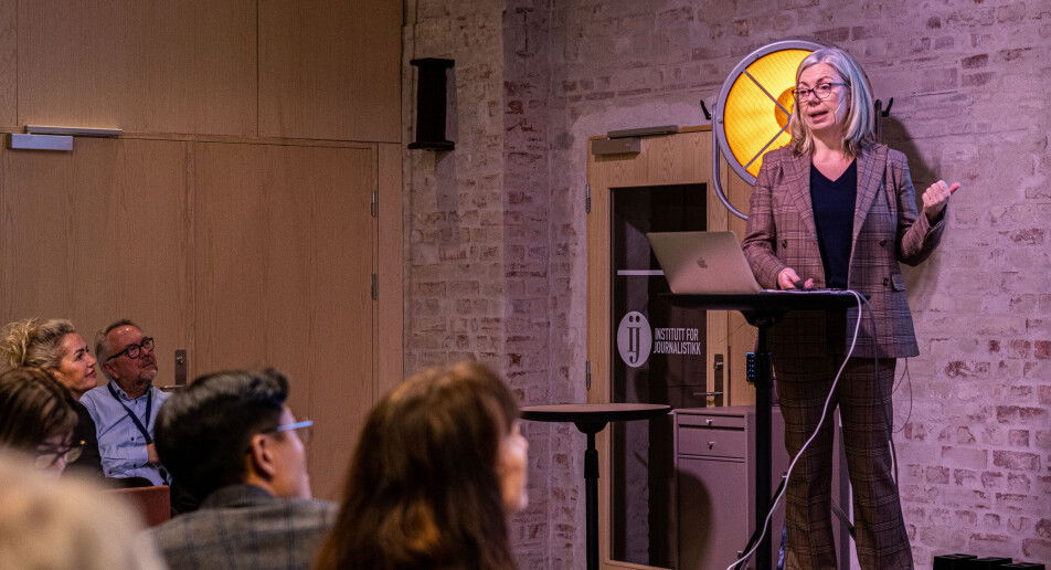 Når pengene i kisten klinger, journalisten ut på jobb springer