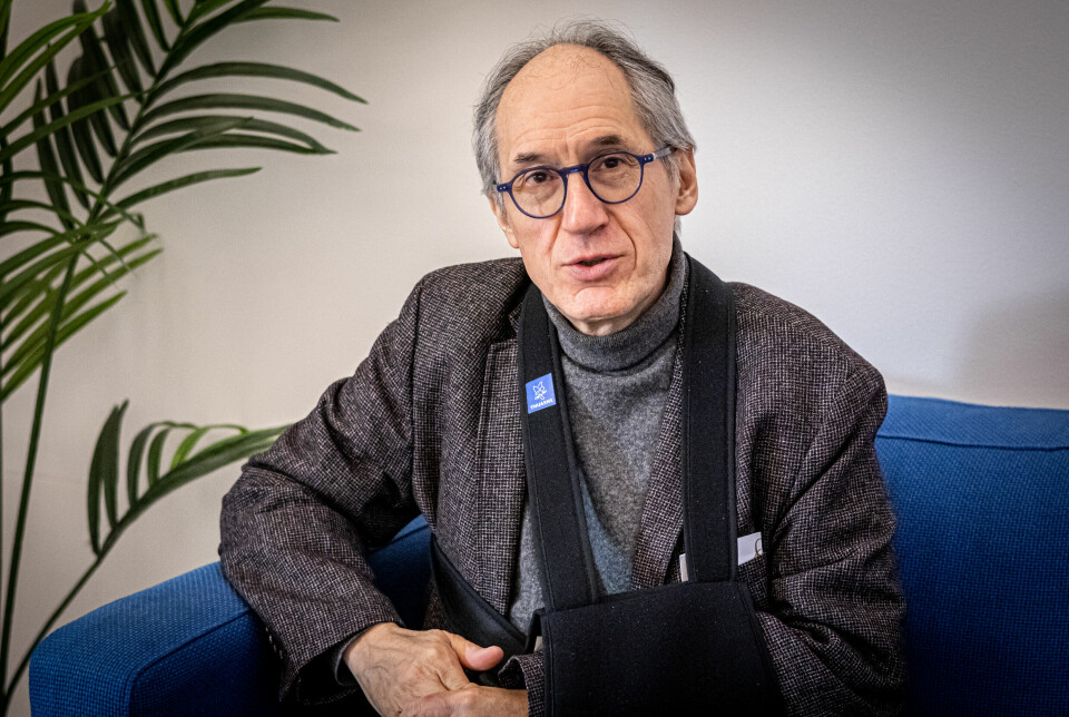 Ansvarlig redaktør i det franske magasinet Charlie Hebdo, Gérard Biard.