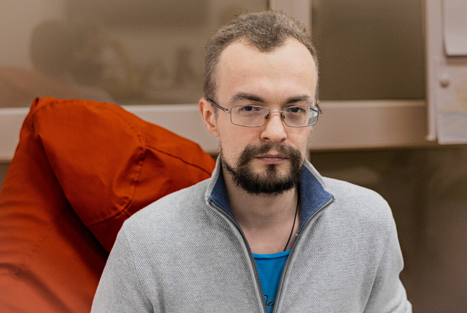 Pavel Dmitrijev jobber som journalist i den uavhengige russiske lokalavisen Pskovskaja Gubernija.