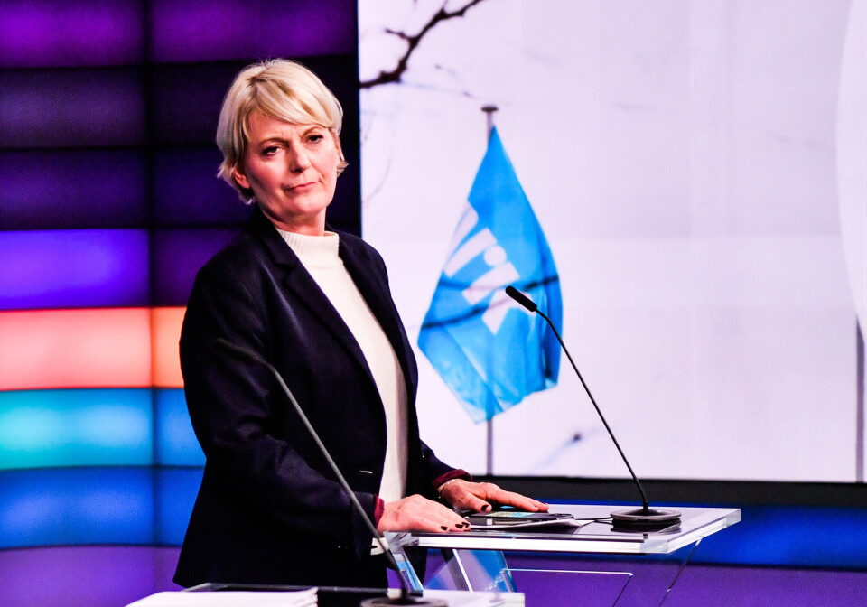 Kringkastingssjef Vibeke Fürst Haugen sier at pressemeldingen fra Sophie Elise, der hun forteller at NRK-samarbeidet er avsluttet, kom overraskende. Kringkastingssjef Vibeke Fürst Haugen sier at pressemeldingen fra Sophie Elise, der hun forteller at NRK-samarbeidet er avsluttet, kom overraskende.
