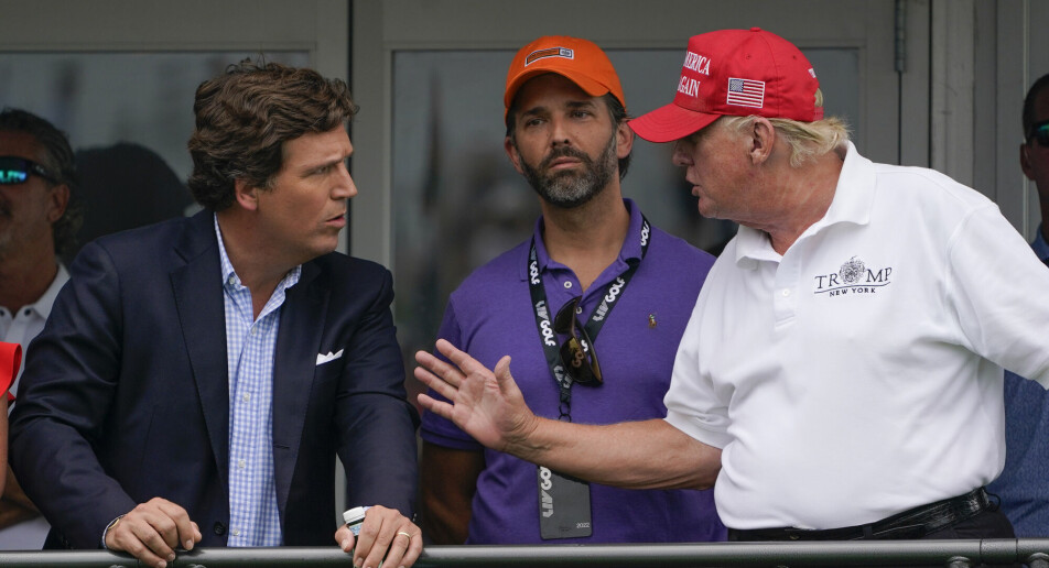 Tucker Carlson om Trump: – Jeg hater ham lidenskapelig