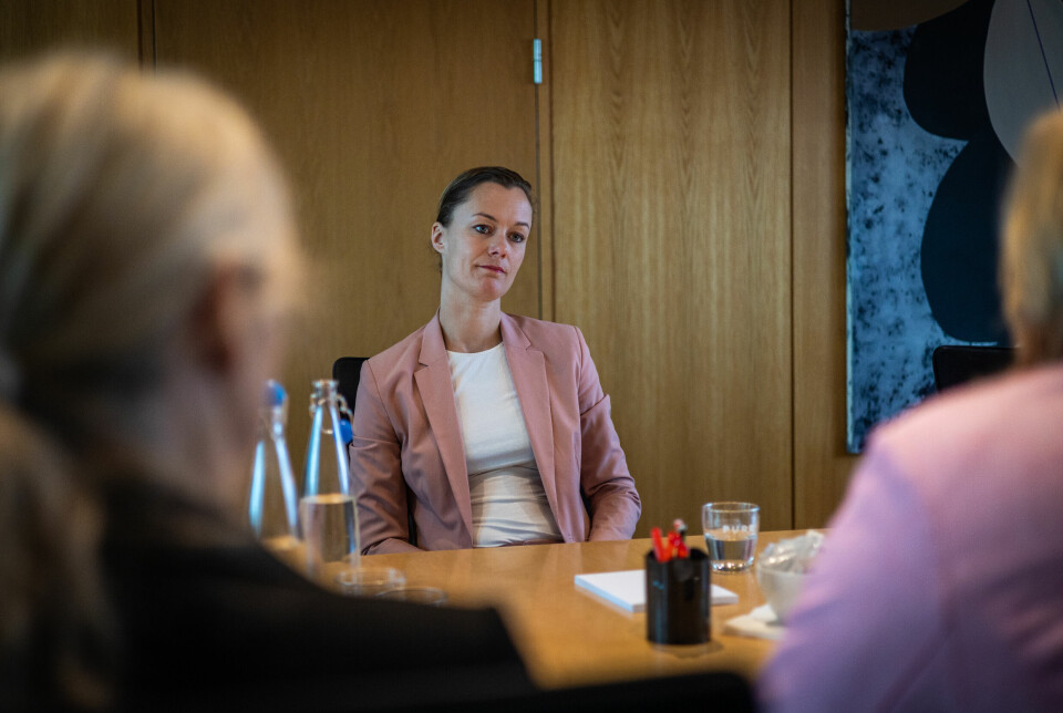 Kultur- og likestillingsminister, og dermed medieminister, Anette Trettebergstuen møtte medieorganisasjonene til en prat om kravene til teknologiselskapene i formiddag.