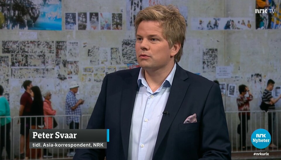 NRK-journalist og tidligere Asia-korrespondent Peter Svaar søker seg til USA.