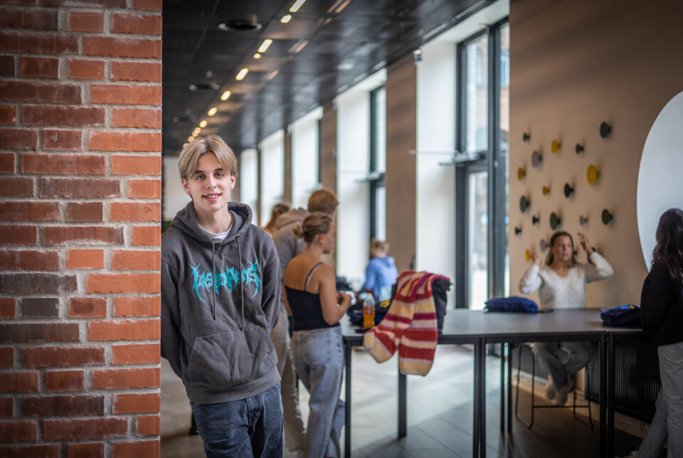 Axel Falk (18) har fått studieplass på journalistikk på Oslo Met 2023