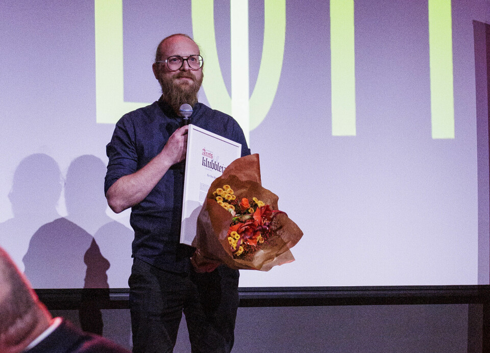 Tor Arne Brekne mottok prisen onsdag kveld under en festmiddag i Oslo.