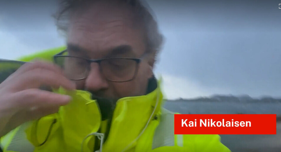 Rapporterte i 34 sekundmeter vind: – Været skal du ikke kødde med. Da taper du