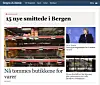 Slik Så Nettavisene Ut Da Norge Stengte Ned