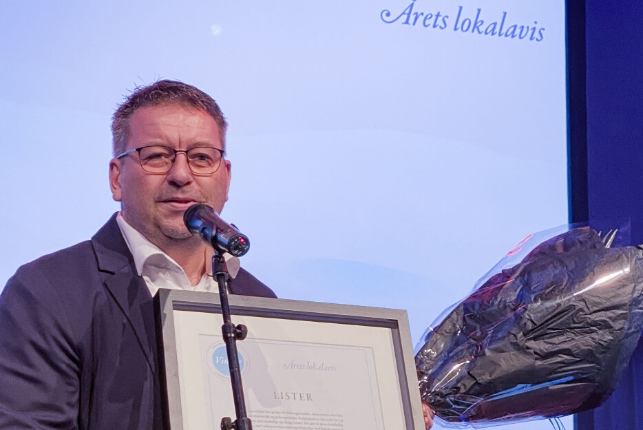 Årets lokalavis er Lister