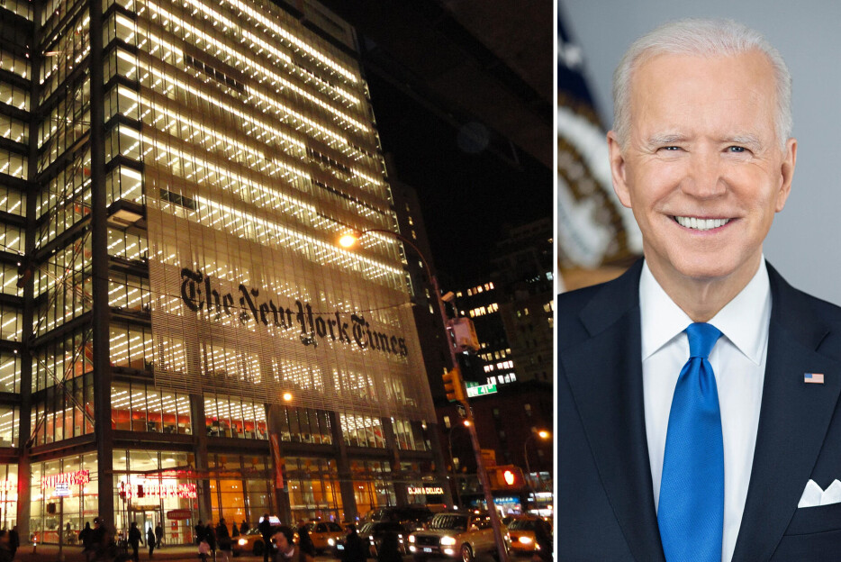 Den store sandkassekrigen: New York Times vs. Joe Biden