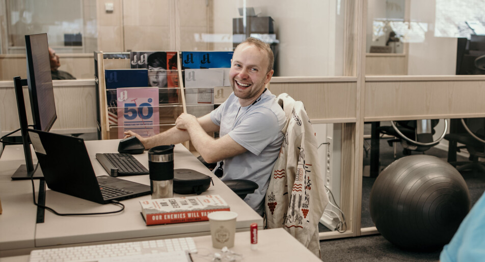 Tidligere Forbes Ukraina-redaktør jobber som praktikant i Aftenposten