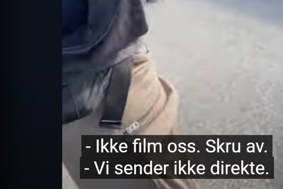 Her tar IShowSpeed-vakten telefonen fra Aftenbladets journalist: – Ikke film oss