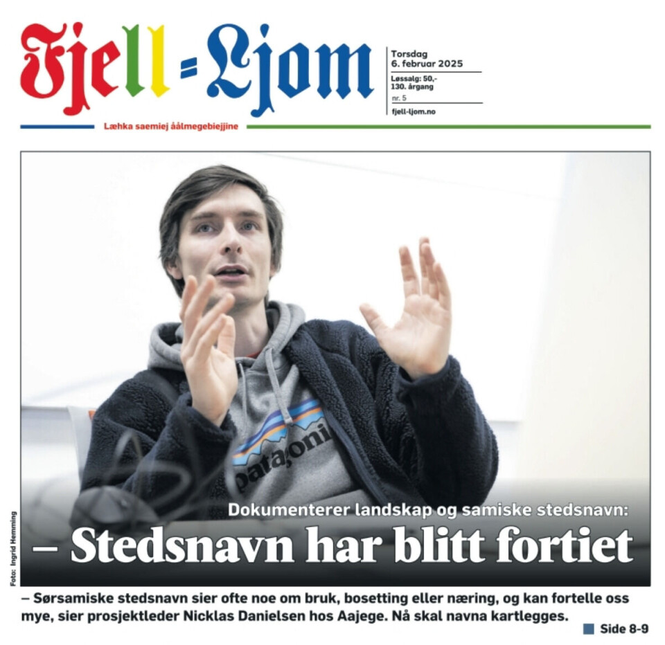 Røros-avis profilerer seg på samisk