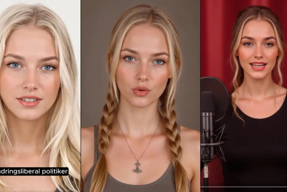 KI-generert anker med egen nyhetsfeed