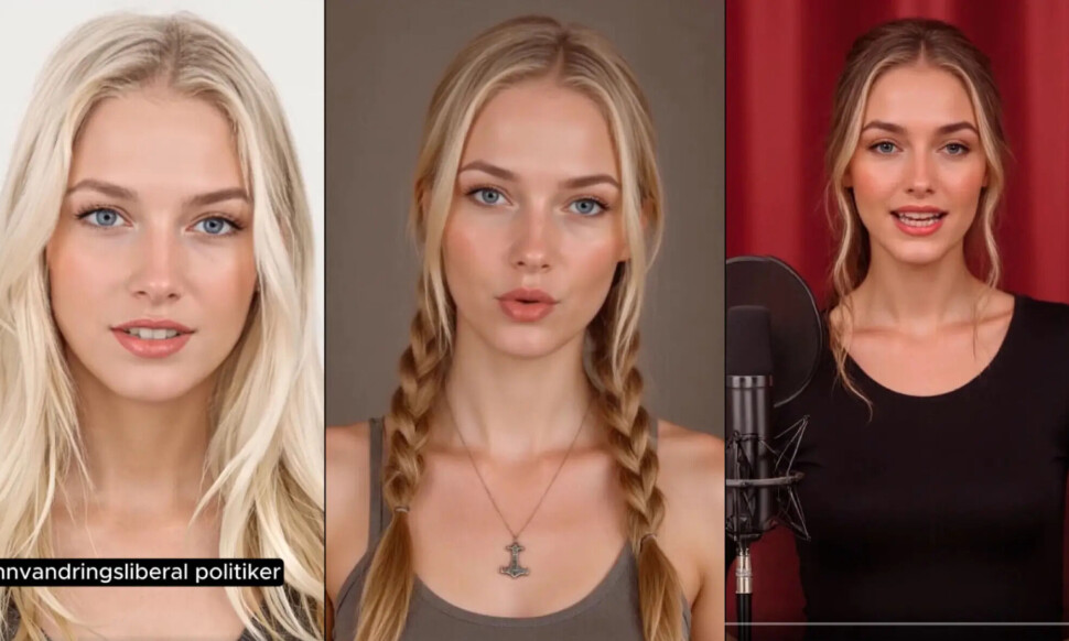 KI-generert anker med egen nyhetsfeed