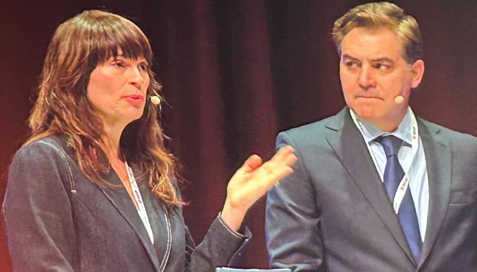 Jeannette Platou intervjuet Jim Acosta pÄ Skup.