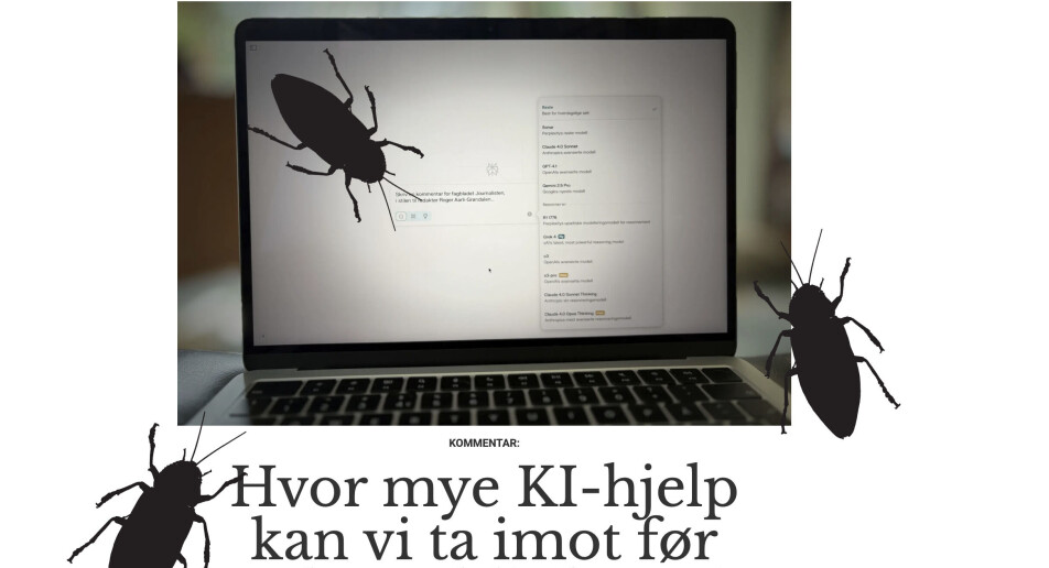 KI er som skadedyr – har du først sett eitt i huset kan du ikkje sova godt lenger
