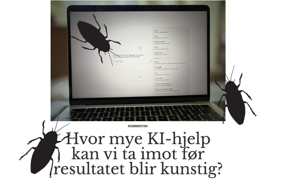 KI er som skadedyr – har du først sett eitt i huset kan du ikkje sova godt lenger