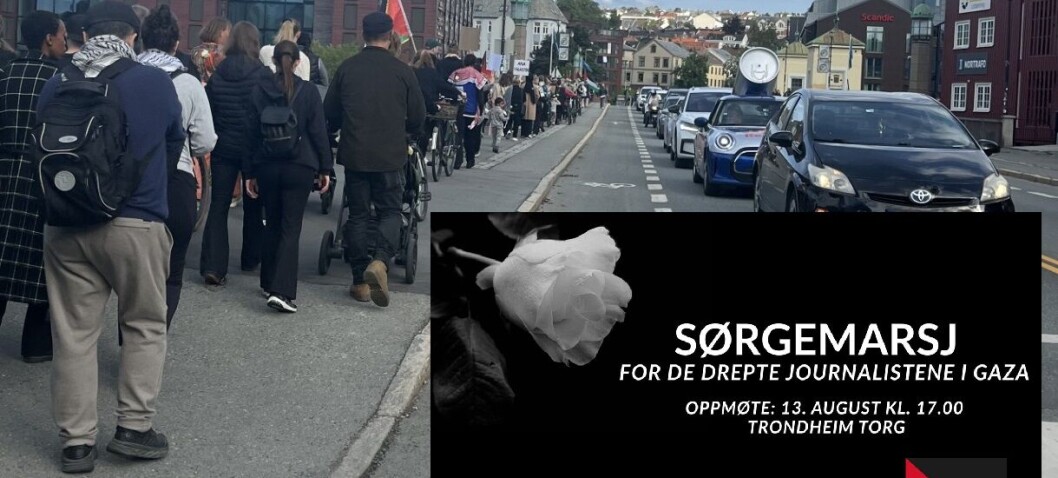 Adressa frarådet journalistene å delta i sørgemarsj: «Vår rolle er å rapportere uavhengig»