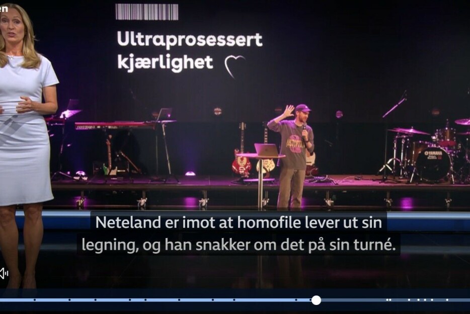 Pinsepredikant klager Lørdagsrevyen til PFU. Reagerer på vinkling