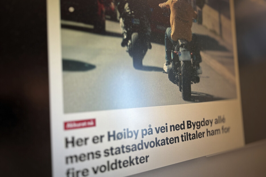 Aftenposten la seg på hjul etter Høiby: – Lite privat og tatt på offentlig sted