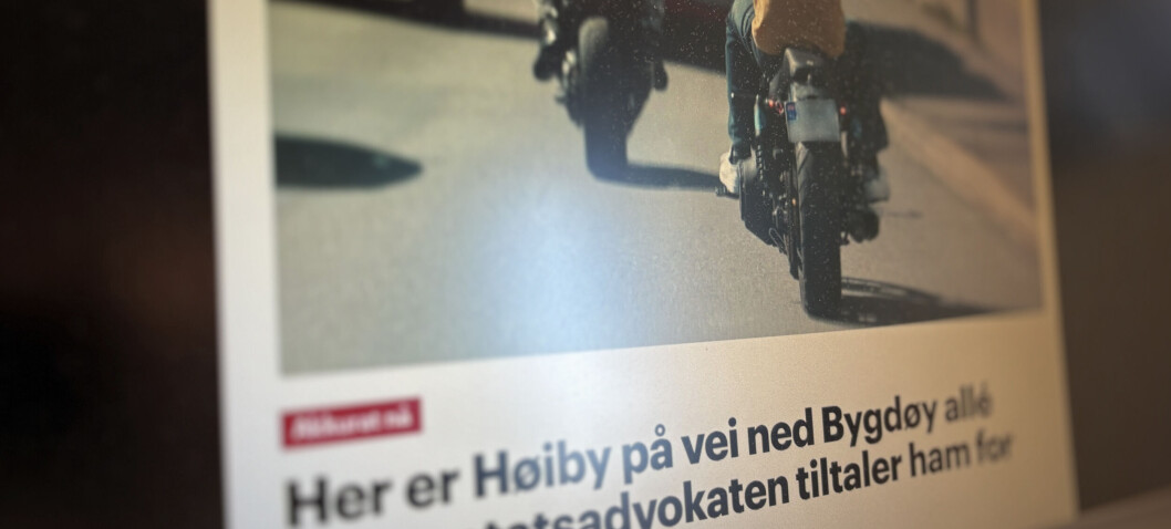 Aftenposten la seg på hjul etter Marius Borg Høiby: – Lite privat og tatt på offentlig sted