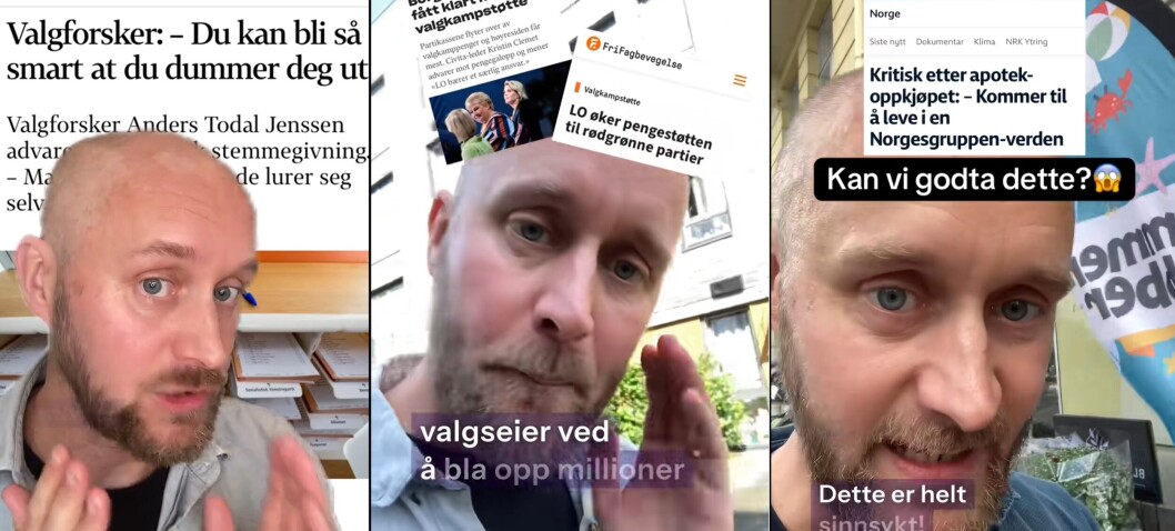22 millioner TikTok-visninger i året for «Surjournalist»