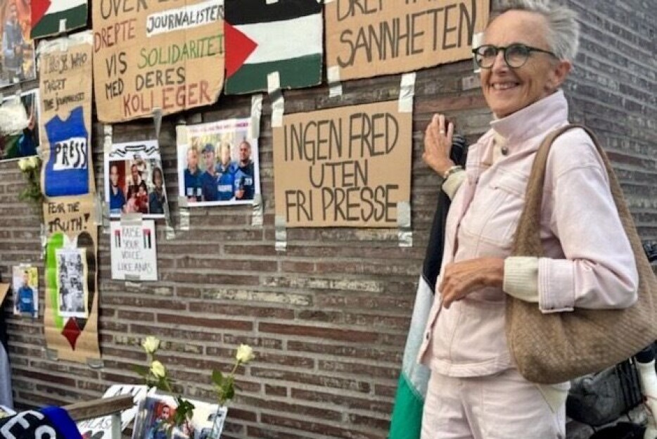 Journalister i Gaza-markering: – Terskelen er passert for lenge siden