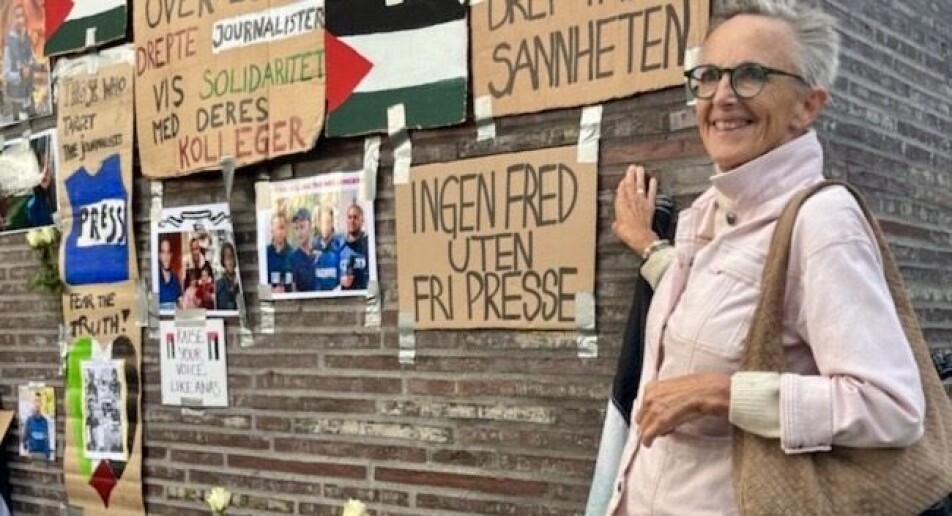 Journalister i Gaza-markering: – Terskelen er passert for lenge siden