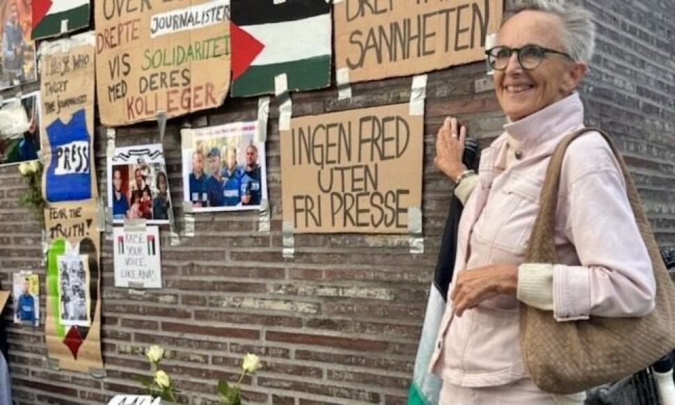 Journalister i Gaza-markering: – Terskelen er passert for lenge siden