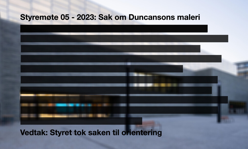 Nasjonalmuseet viser hvorfor vi trenger uavhengig klageinstans