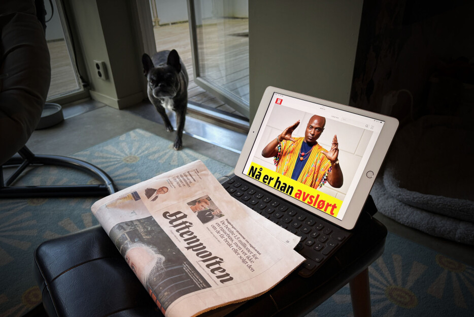 Avislesingen fortsetter ned: Papir stuper – digitalt flater ut