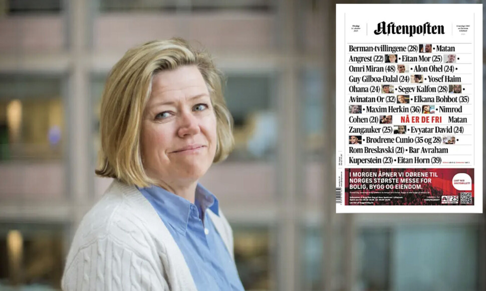 Aftenposten-forside får kritikk – slik svarer redaktøren