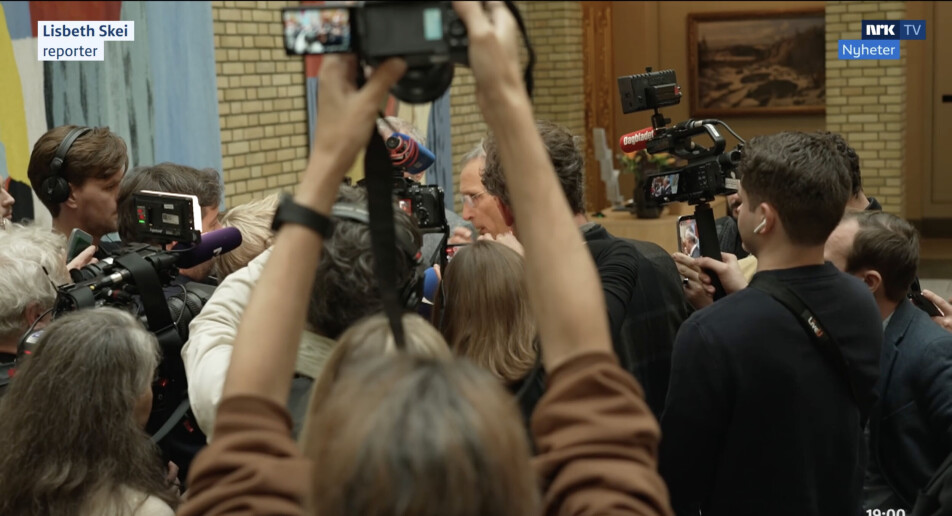 Når regjeringen vinner på pressekaos